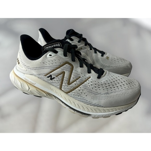 New Balance Shoes - New Balance Fresh Foam X 860v13 Shoes Womens 8.5 White Gold Daily Road Running